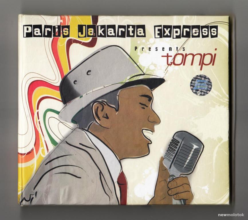 TOMPI - 2009 "Paris Jakarta Express", CD Digipack Indonesia