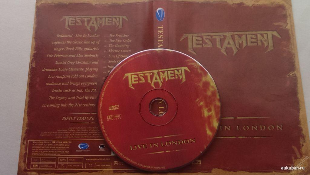 Testament ‎– Live In London - 2005/nm