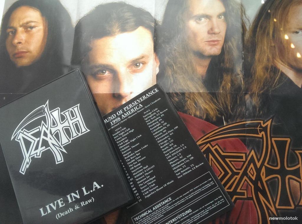Death ‎– Live In L.A. (Death &amp; Raw) - 2001 - POSTER
