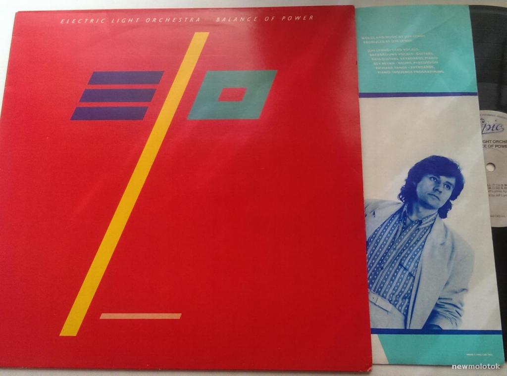 Electric Light Orchestra ‎– Balance Of Power - 86/HOLL/EX+/EX++ 