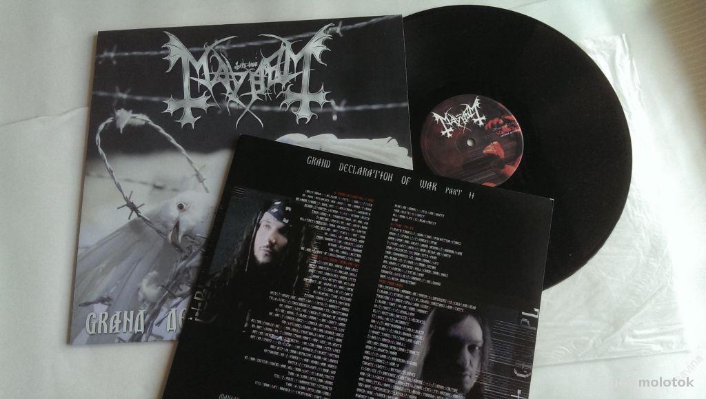 Mayhem ‎– Grand Declaration Of War - 2000/Fra/nm/m