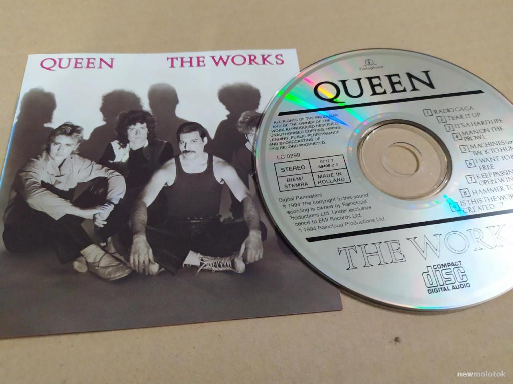 Queen ‎– The Works - 84/94/HOLL/NM 