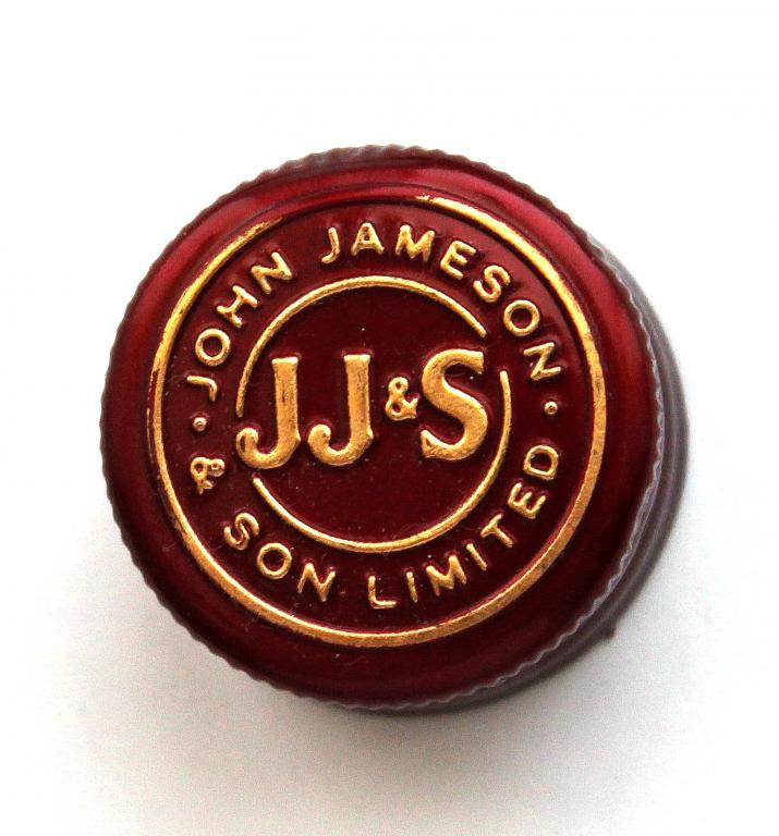 пробка от виски «JOHN JAMESON» (мелалл, винт)