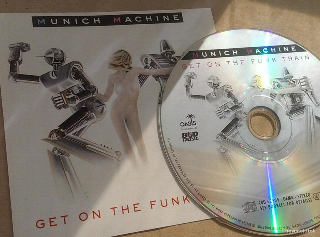 Munich Machine ‎– Get On The Funk Train - 96/GERM/Bud Music ‎– CBU 62509 