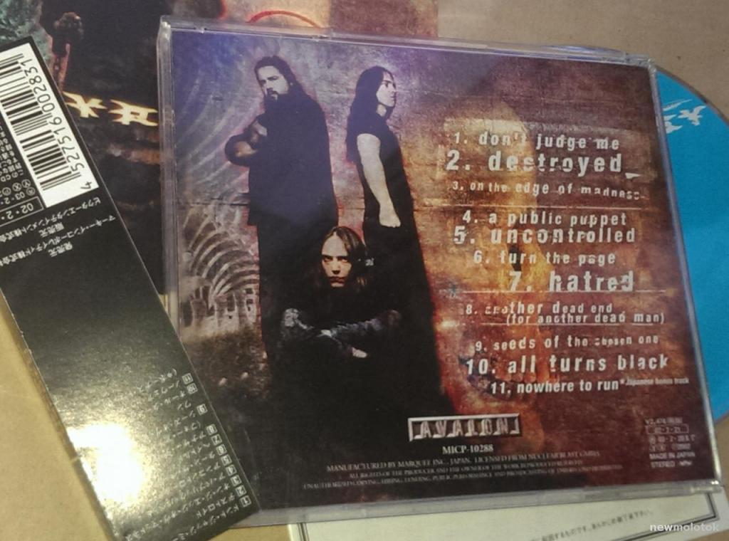 Hypocrisy ‎– Catch 22 - 2002/JAPAN/NM