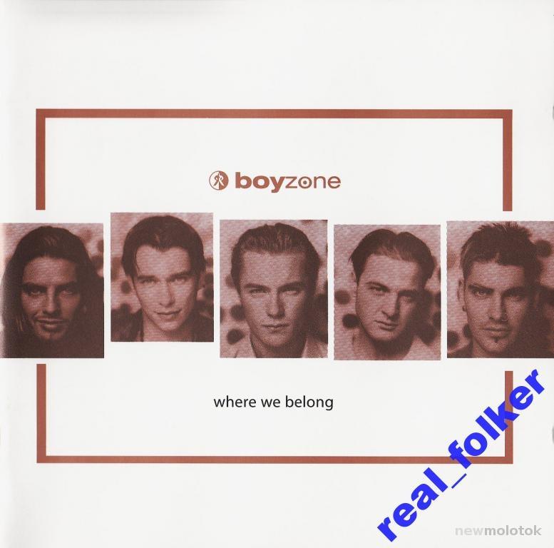 BOYZONE 1998 Where We Belong, CD UK