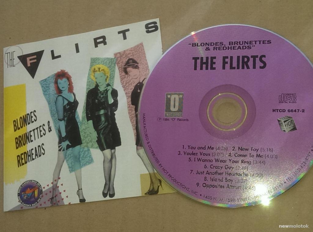 The Flirts ‎– Blondes, Brunettes &amp; Redheads - 85/94/USA/MINT - Bobby Orlando