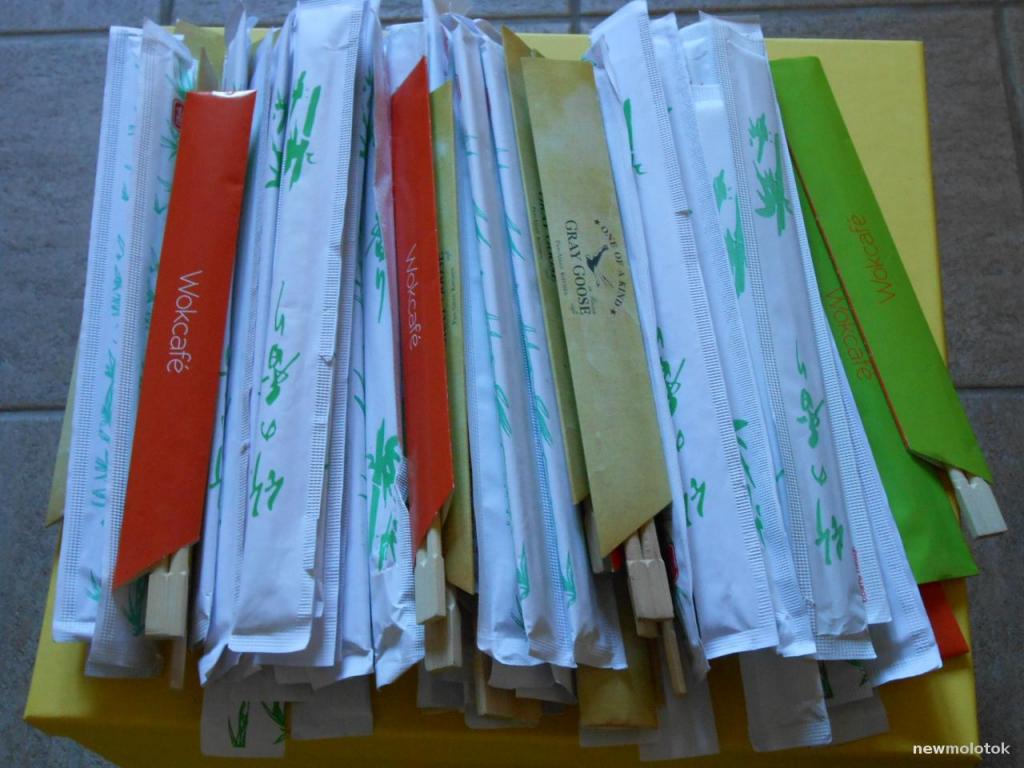 палочки деревянные бамбуковые китайские