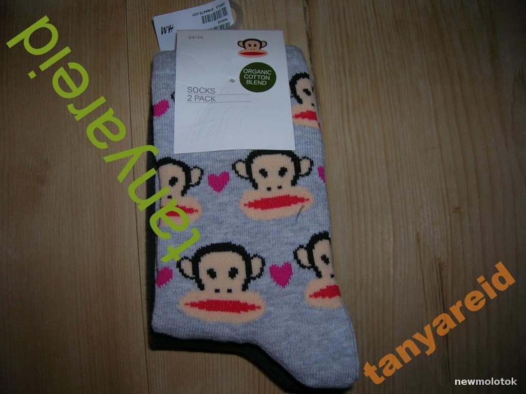 Носки (2)  для  для мал. EU 34-36 H&amp;M