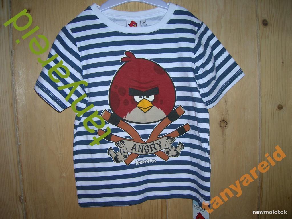 Футболка Angry Birds для мал. 2-3лет from England