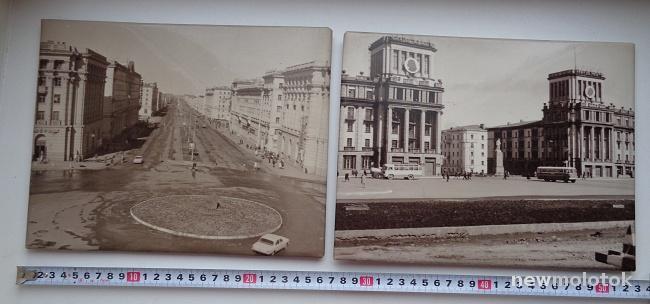 Два фото панно СССР,одним лотом.