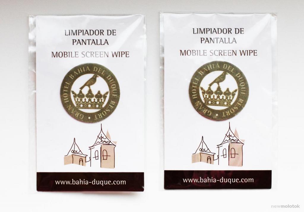 Чистящие салфетки для мобильного телефона