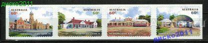 Австралия 2013 Вокзалы Архитектура Поезда Железная дорога ЖД Транспорт 4м**