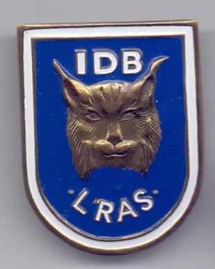 Знак спецназ РЫСЬ на винте Латвия