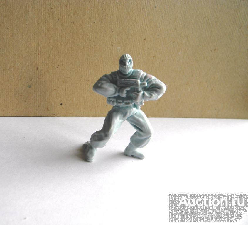 Солдатик Спецназовец Террорист кооперативный литая резина