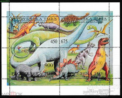 Тыва Тува Доисторическая фауна Динозавры Вымершие животные сцепка**