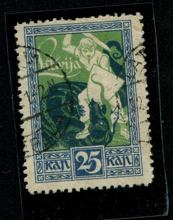 1919 Латвия Освобождение Курземе 25 копеек Гражданская война
