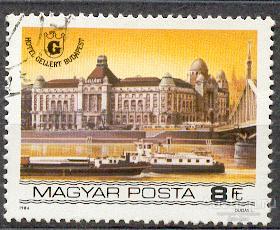 ВЕНГРИЯ 1984 Мих 3705 АРХИТЕКТУРА БУДАПЕШТА КОНЦОВКА