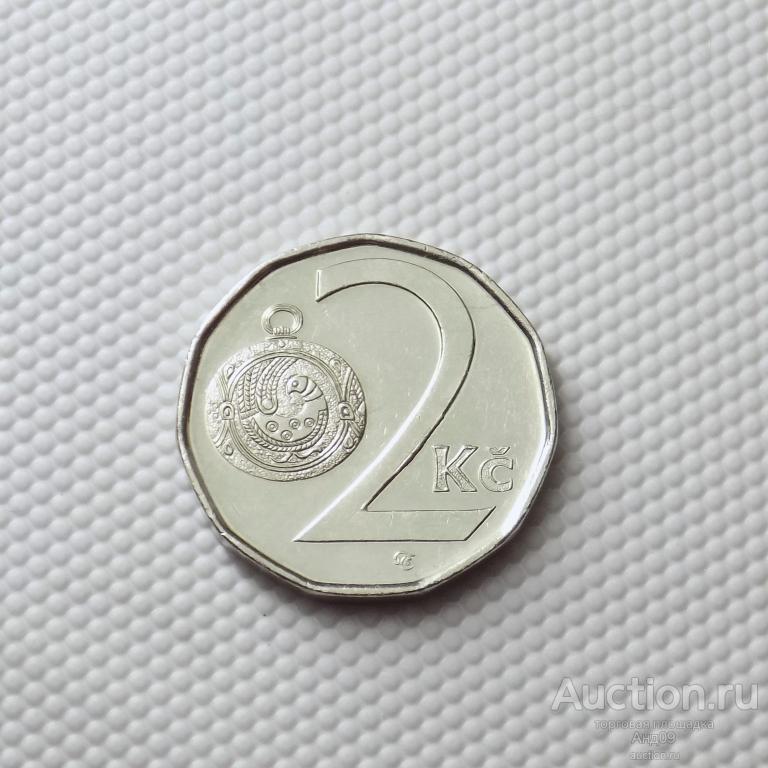 Чехия 2 кроны 2010 года (7458э)