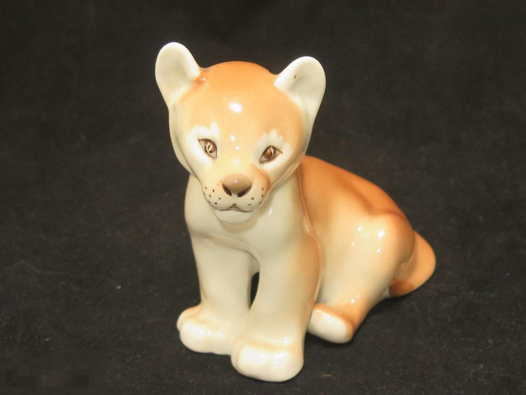 1.142 СССР Фарфор ЛФЗ Львенок 1960-е