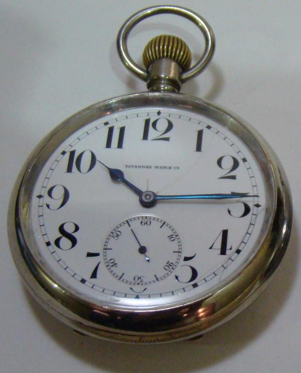 Часы карманные механические Tavannes Watch Co