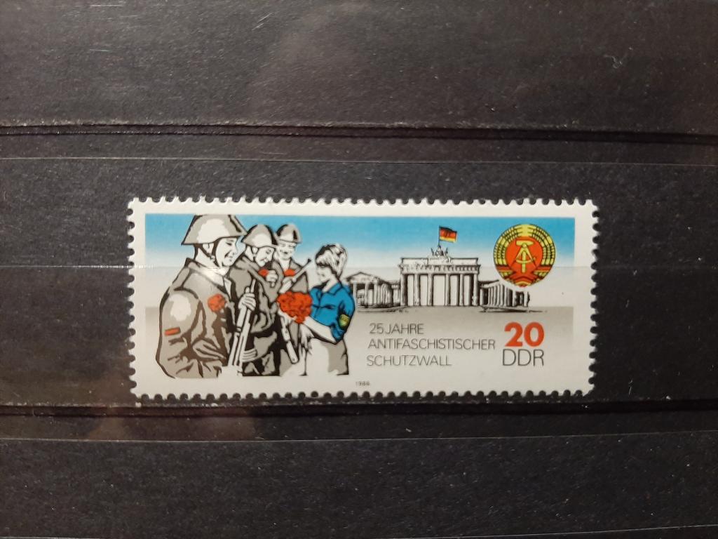 ГДР Германия армия 25 лет контроля и охраны границы 1986 **