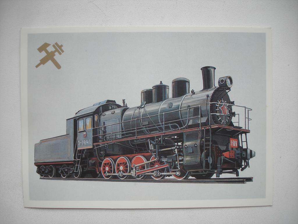 Паровоз Э-441. Тип паровоза  0-5-0, год постройки 1914.