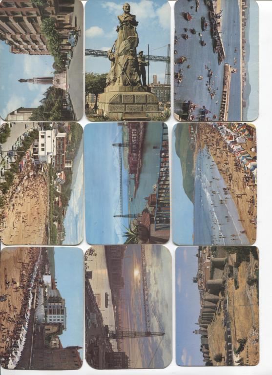 Испания.Городские виды и пляжи.9 календарей