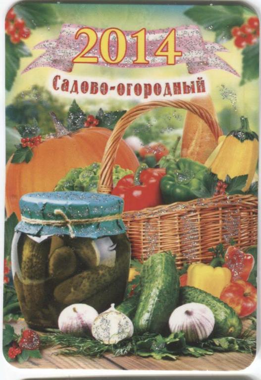 2014.Россия.Огородника.Овощи(банка с огурцами)
