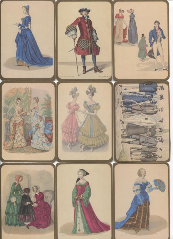 1984.Испания.Костюмы.12 календарей.2 скана