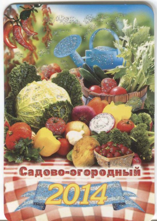 2014.Россия.Огородника.Овощи(капуста)