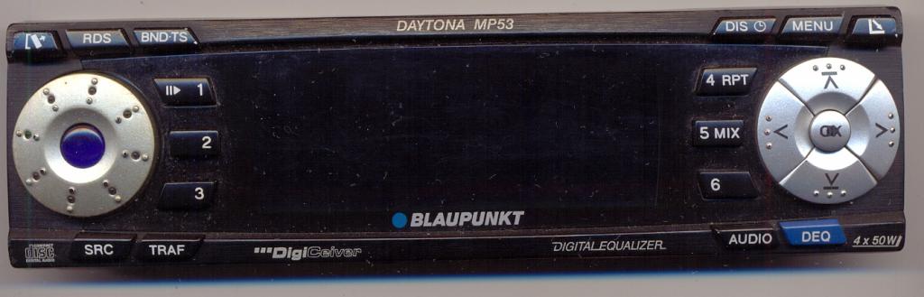 Панель автомагнитолы Mp 3 BLAUPUNKT MP 53 DAYTONA рабочая 100 %