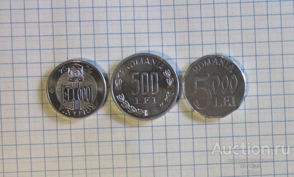 Румыния набор 1999 - 2004 UNC 6690