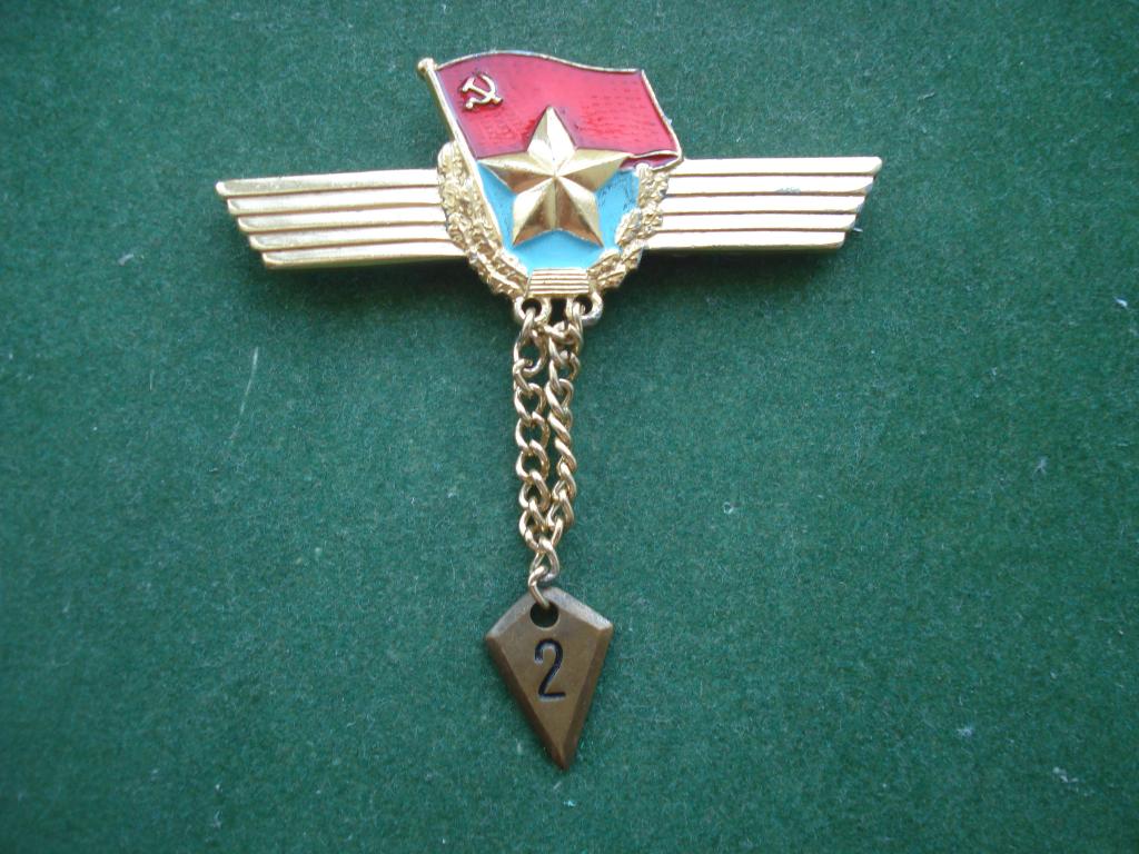 Советская Армия. Знак -  Сверхсрочник Сухопутных Войск  СССР.