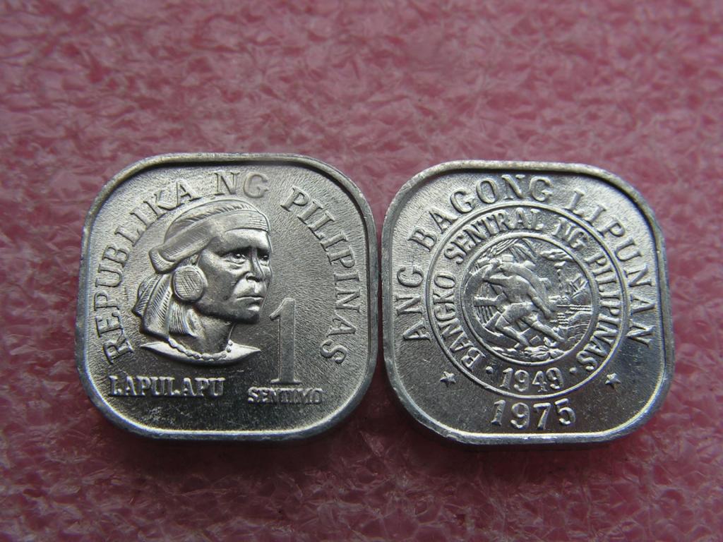 Филиппины 1 сентимо 1975 KM#205 unc