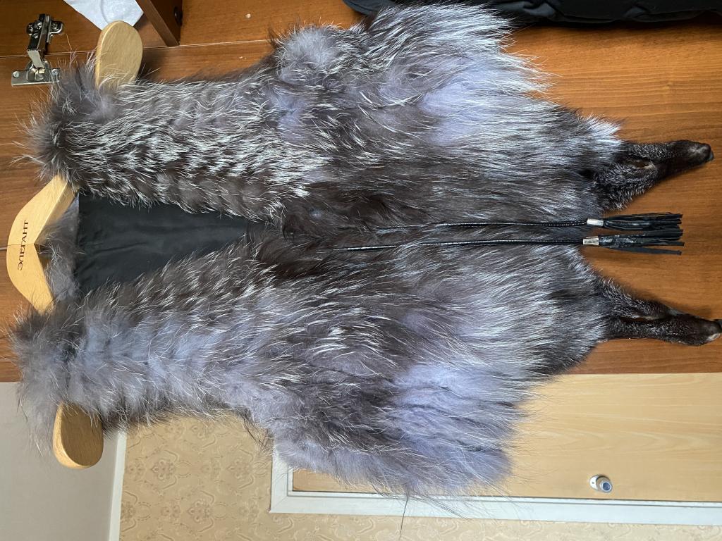 Жилет из чернобурки, Меховой жилет