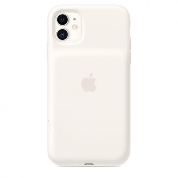 Чехол Apple iPhone 11 Smart Battery Case with Wireless Charging - White белого цвета