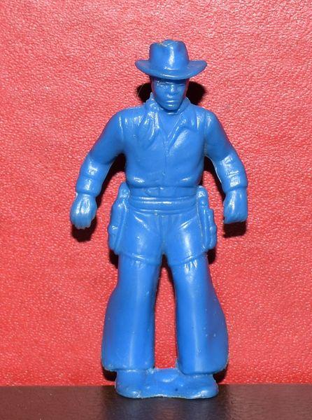 Солдатики СССР,Ковбои ДЗИ синего цвета.