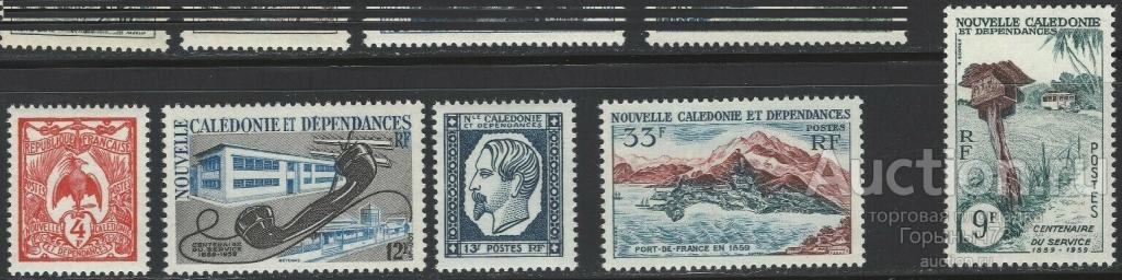 Новая Каледония(Фр.) 1960 нс  MNH 13е кат
