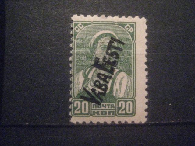 Германия.Третий рейх 1941 VABA EESTI № 2 MNH.