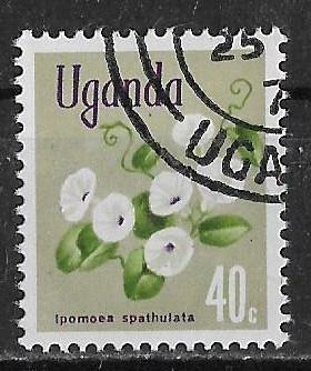 Уганда 1969 г. Флора Цветы, гаш.
