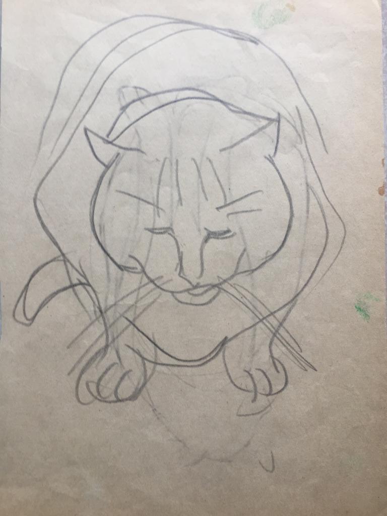 Сорокин И.В. (1922-2004) "Котик"