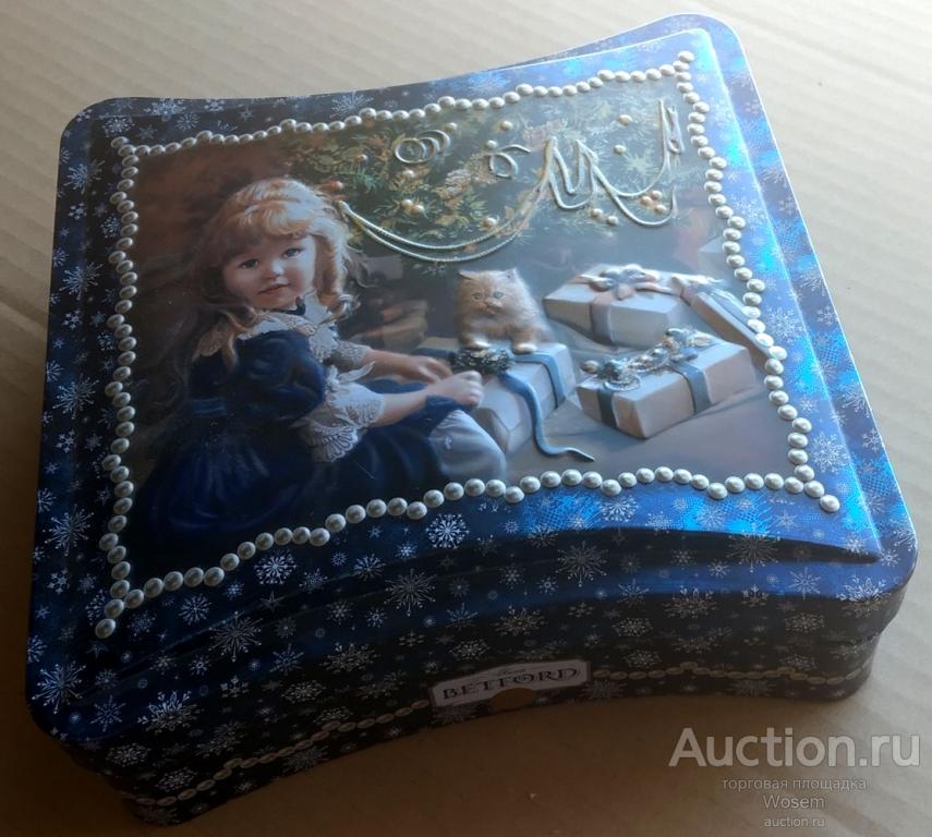 Банка из под чая "Приятный сюрприз" рельефная