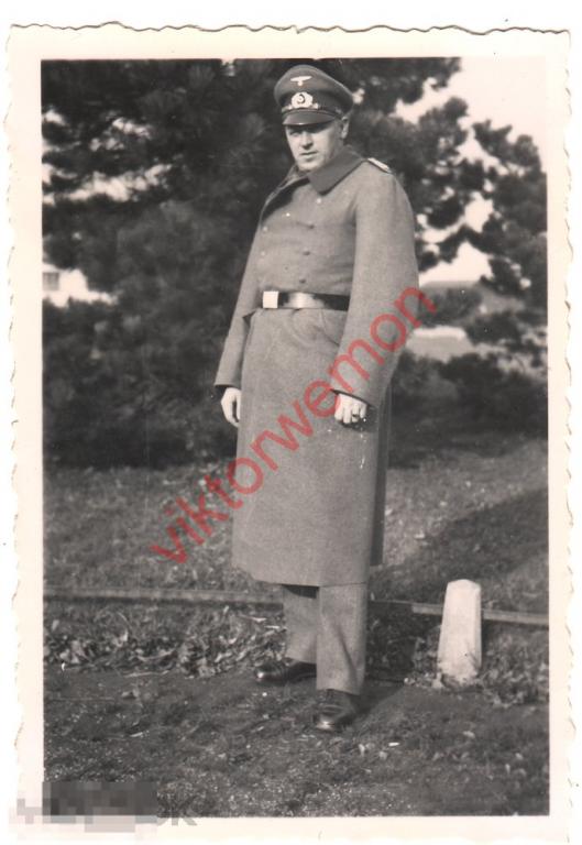 ВОВ фотография фото 6х9см Оригинал Мужчина Немецкий офицер армия военный Рейх (5232) 