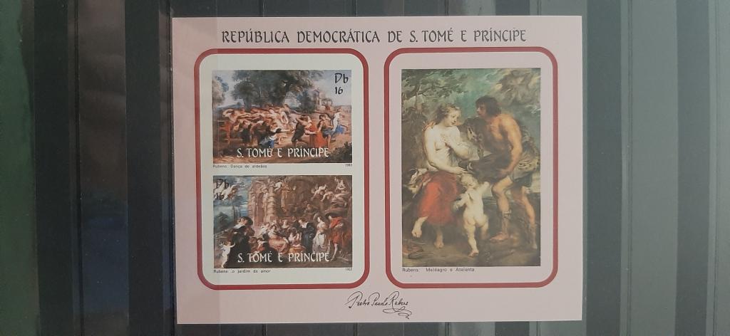 Сан Томе и Принсипи живопись искусство Рубенс 1983 б/з **