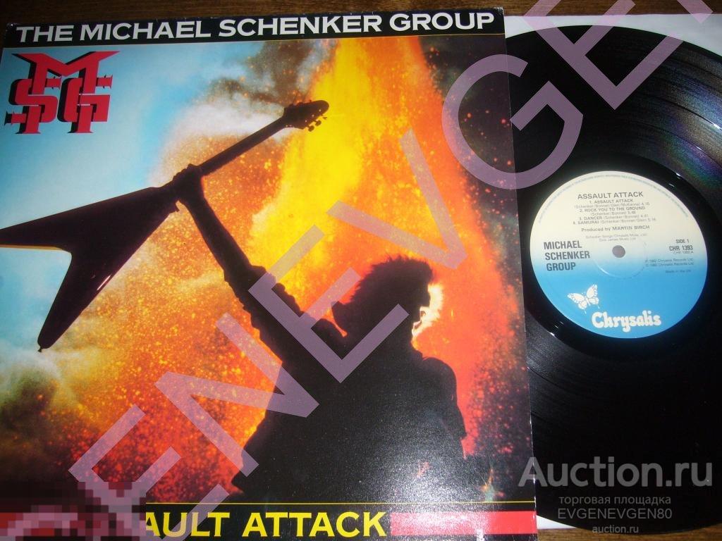 MICHAEL SCHENKER GROUP / Assault Attack /82/UK/EX+/NM 
