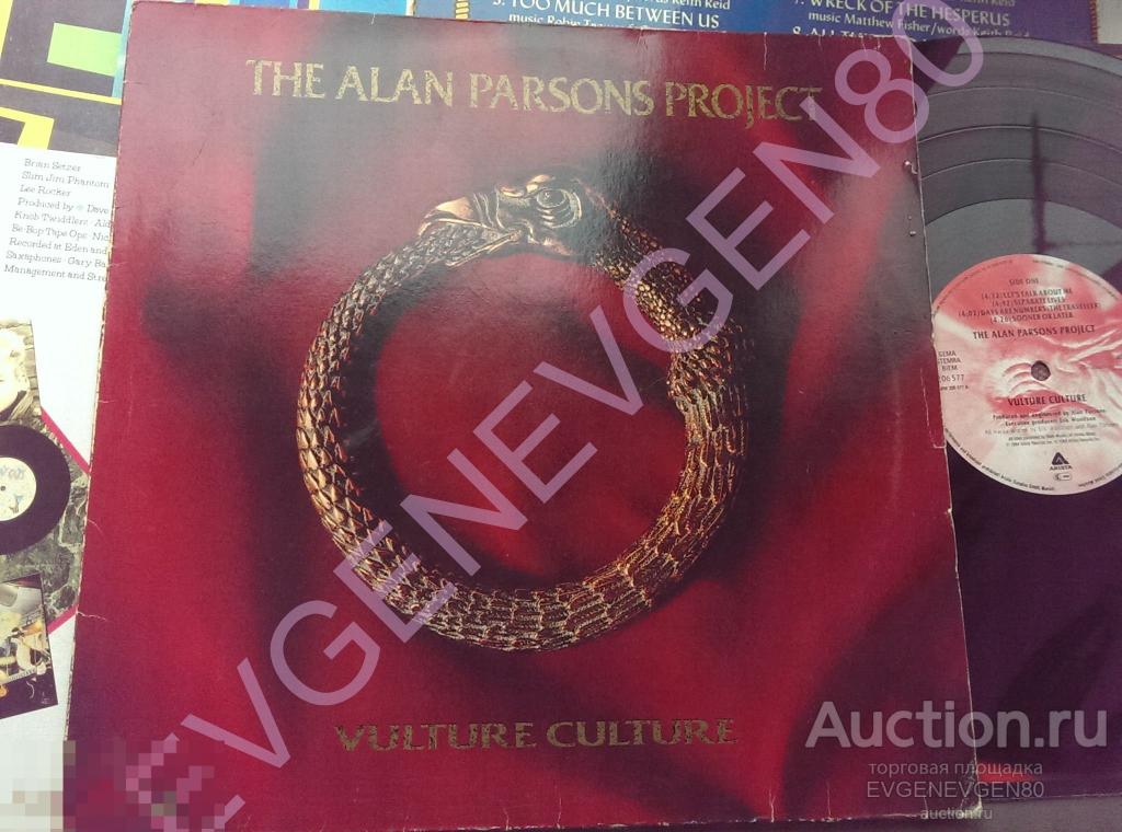 The Alan Parsons Project ‎/ Vulture Culture /84/GERM/EX/EX