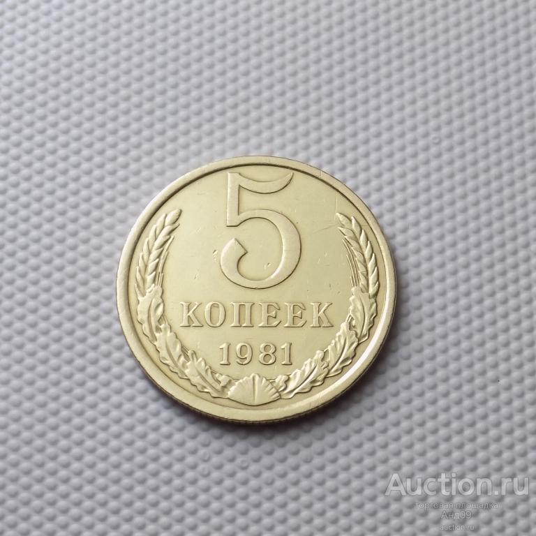 5 копеек 1981 года (0050с)
