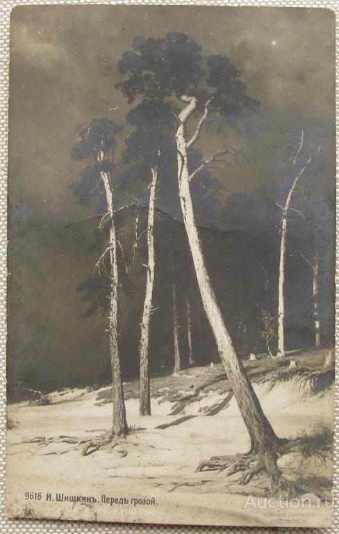 Шишкин перед грозой