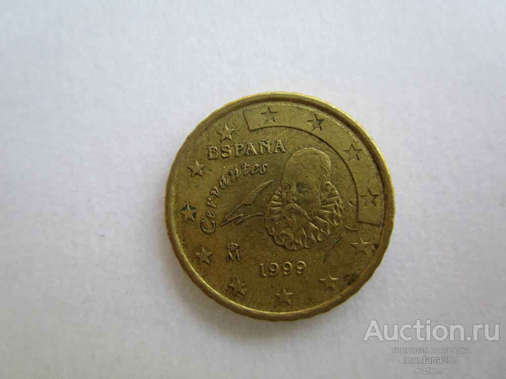 испания 10 евроцентов 1999